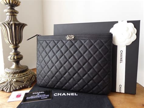 chanel boy o case small